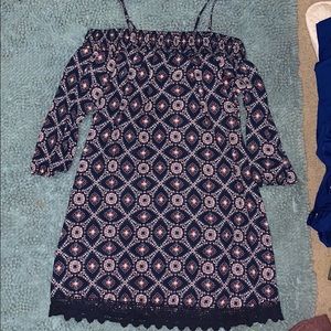 off the shoulder dress